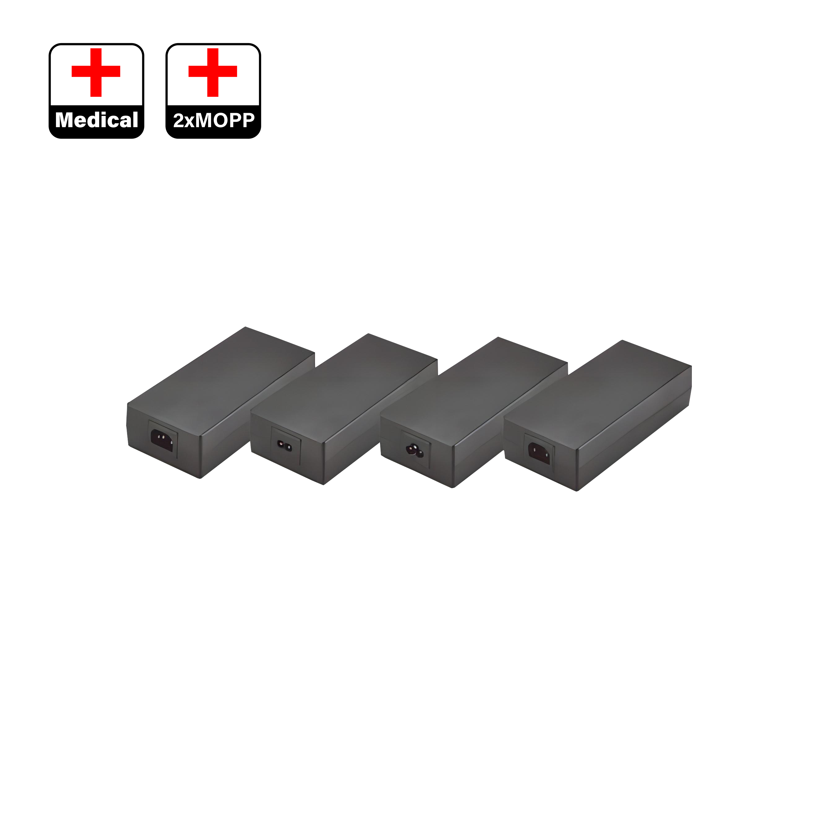 250 W medizinisches AC/DC-Desktop-Netzteil 